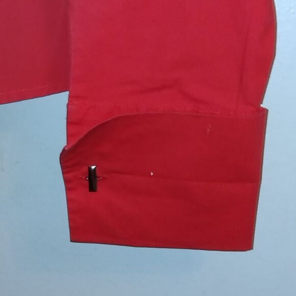 HARLEY DAVIDSON Womans Blingy/silver embroidered/long sleeve/with cufflinks sz L - Picture 5 of 8